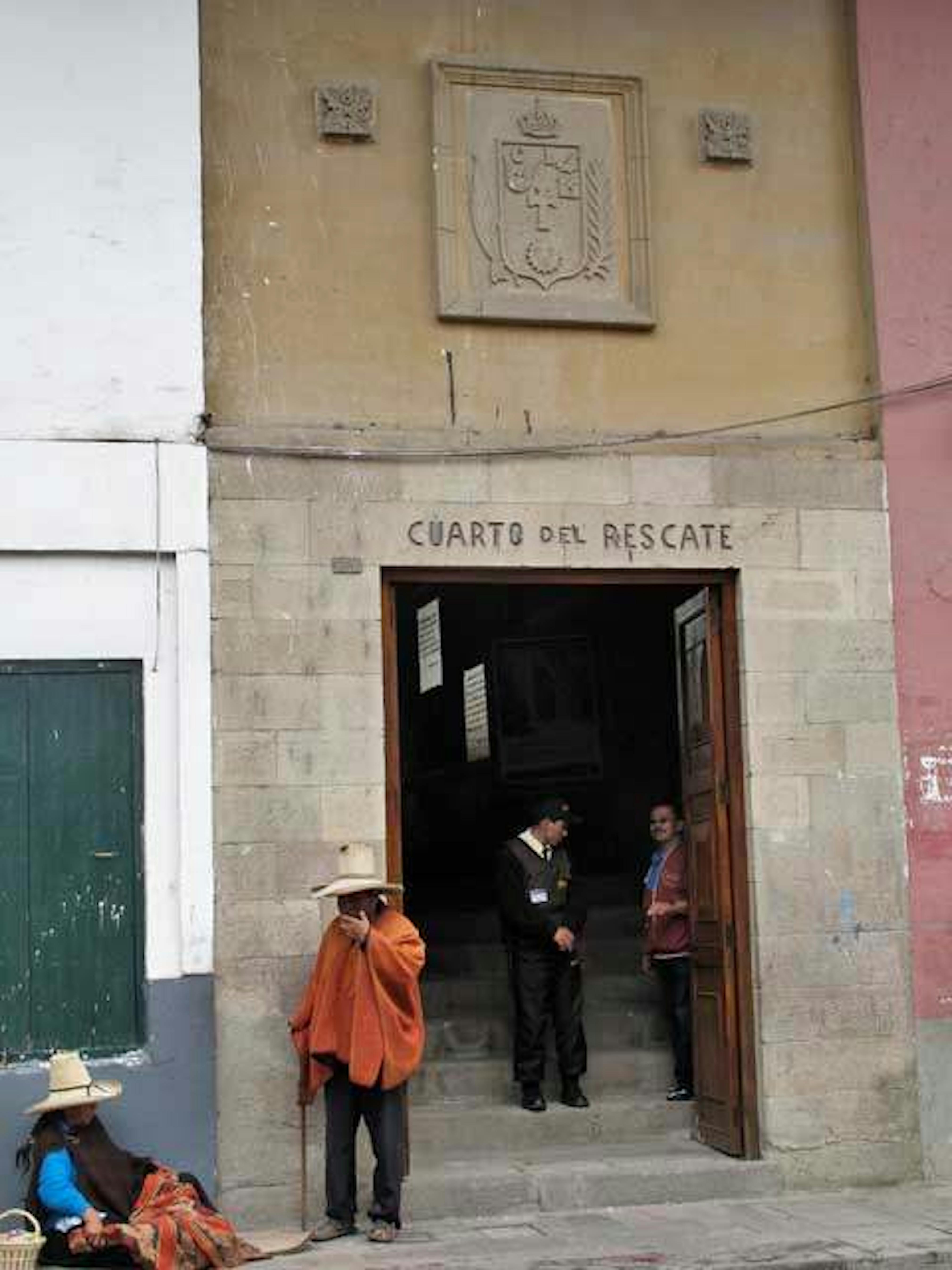 1a PER Cajamarca Ransom Room entrance