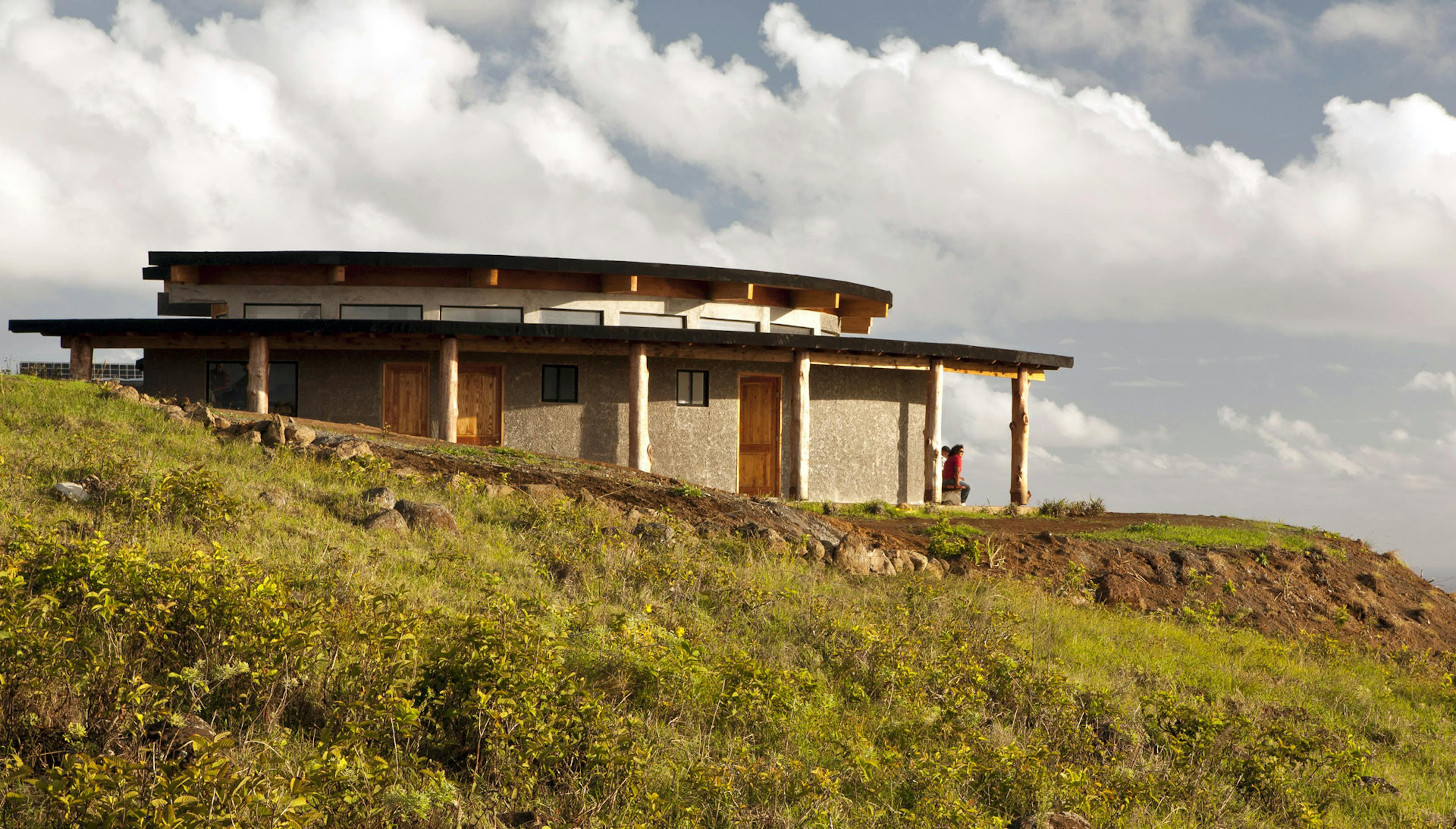 The Centro de Recepción de Visitantes de la Aldea Ceremonial de Orongo, 2011