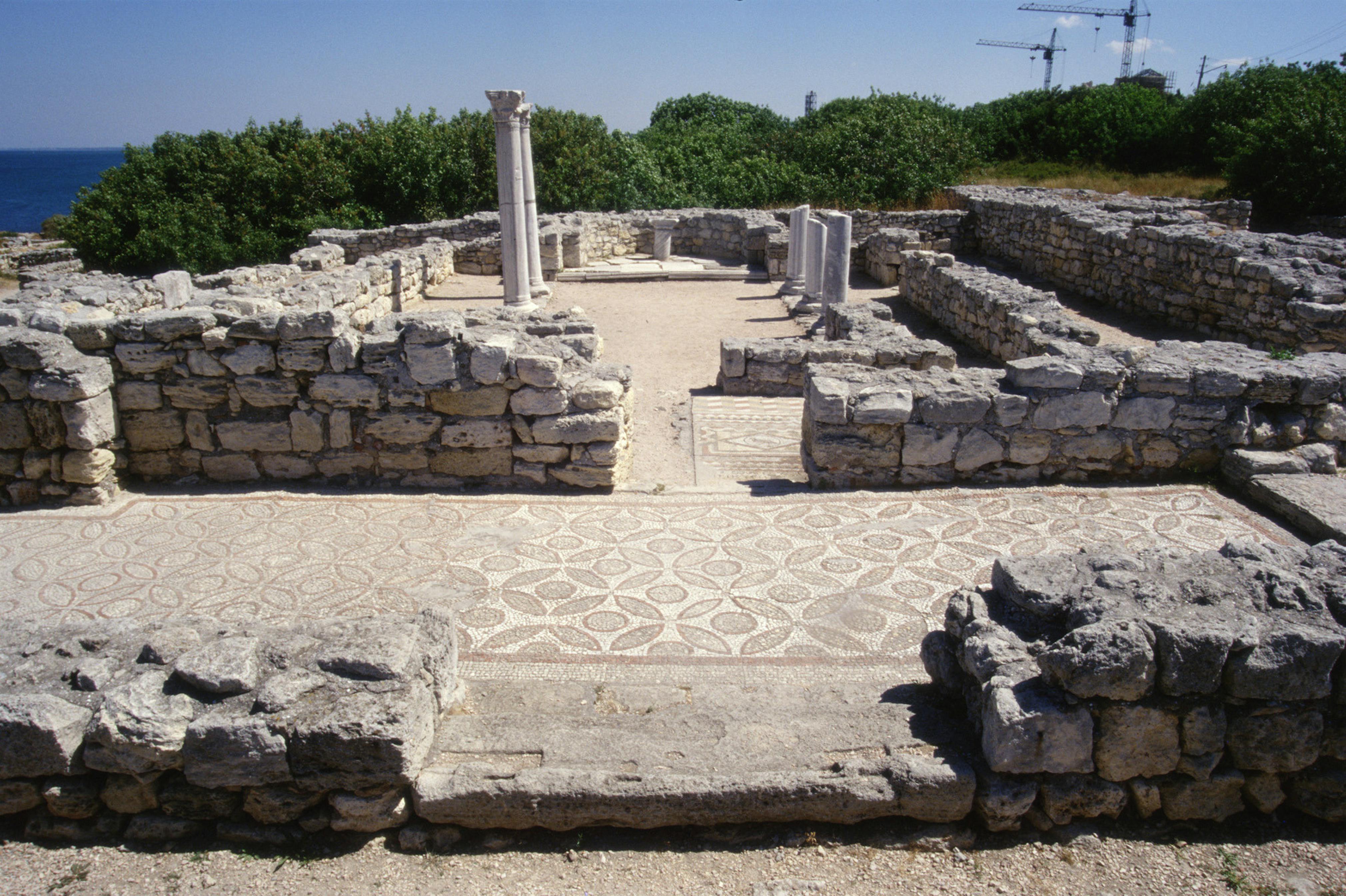2f ukr cher view of mosaic floor 2000