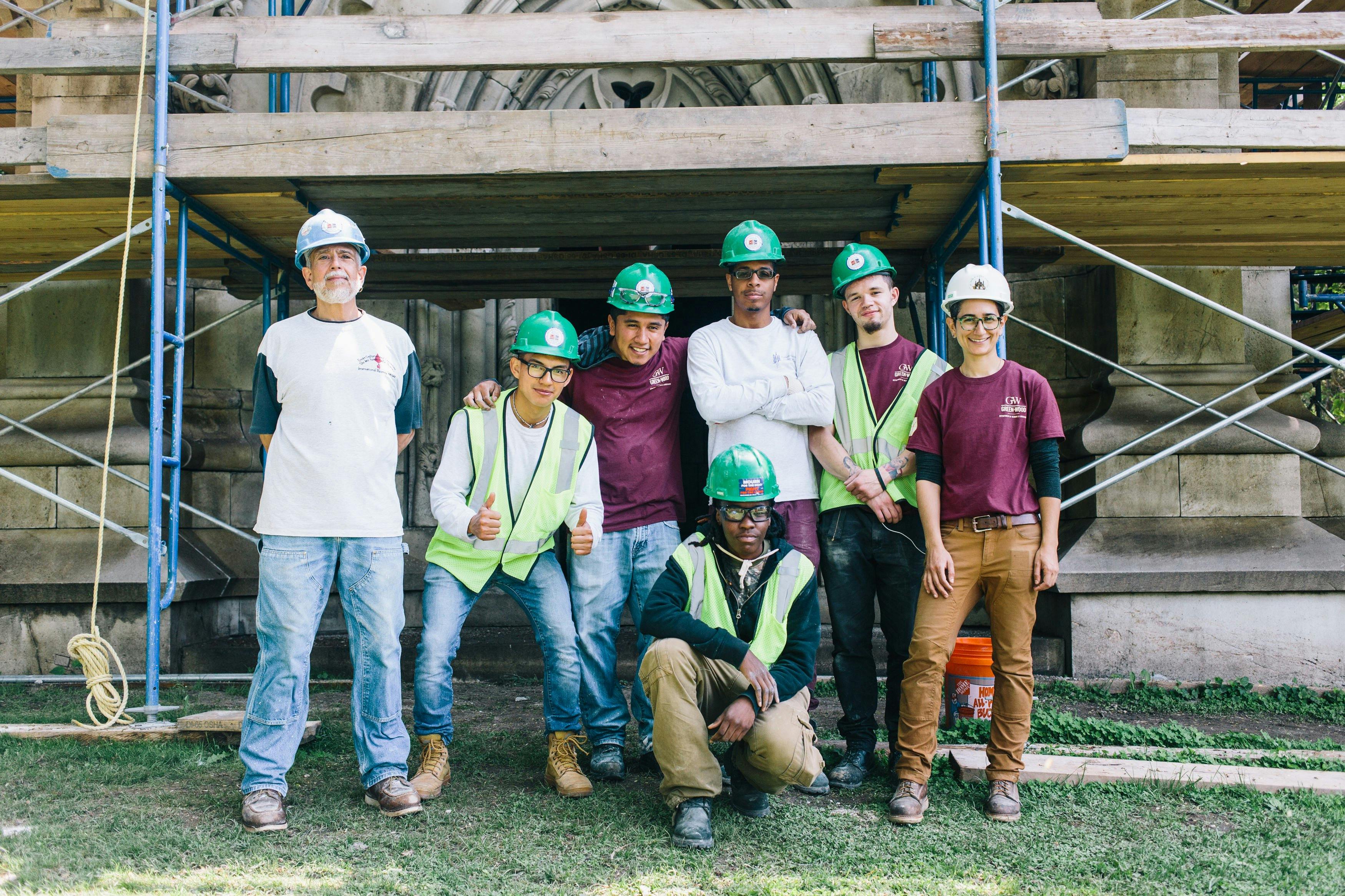 Green-wood training class, 2018