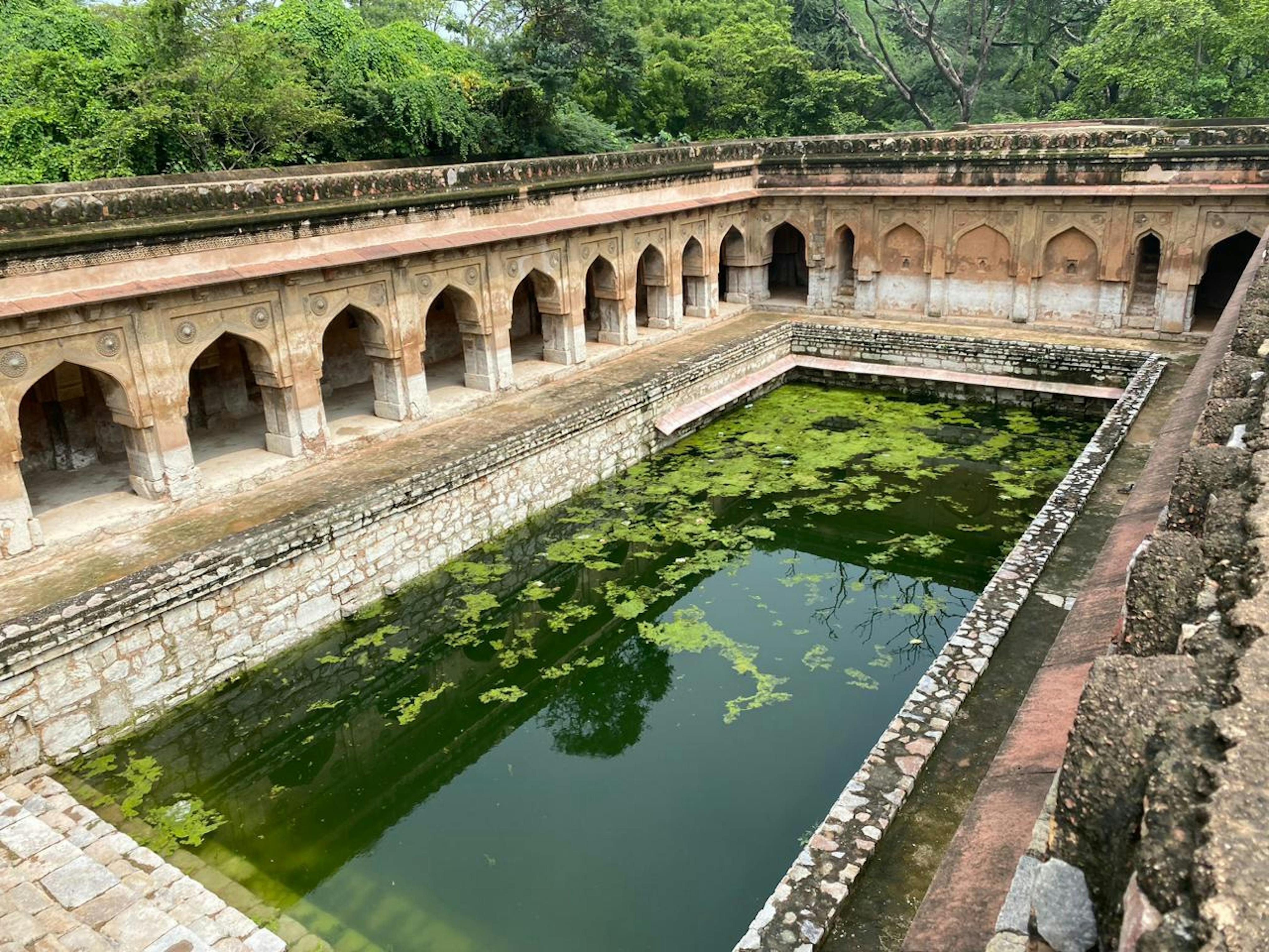 Rajon ki Baoli in New Delhi, India.