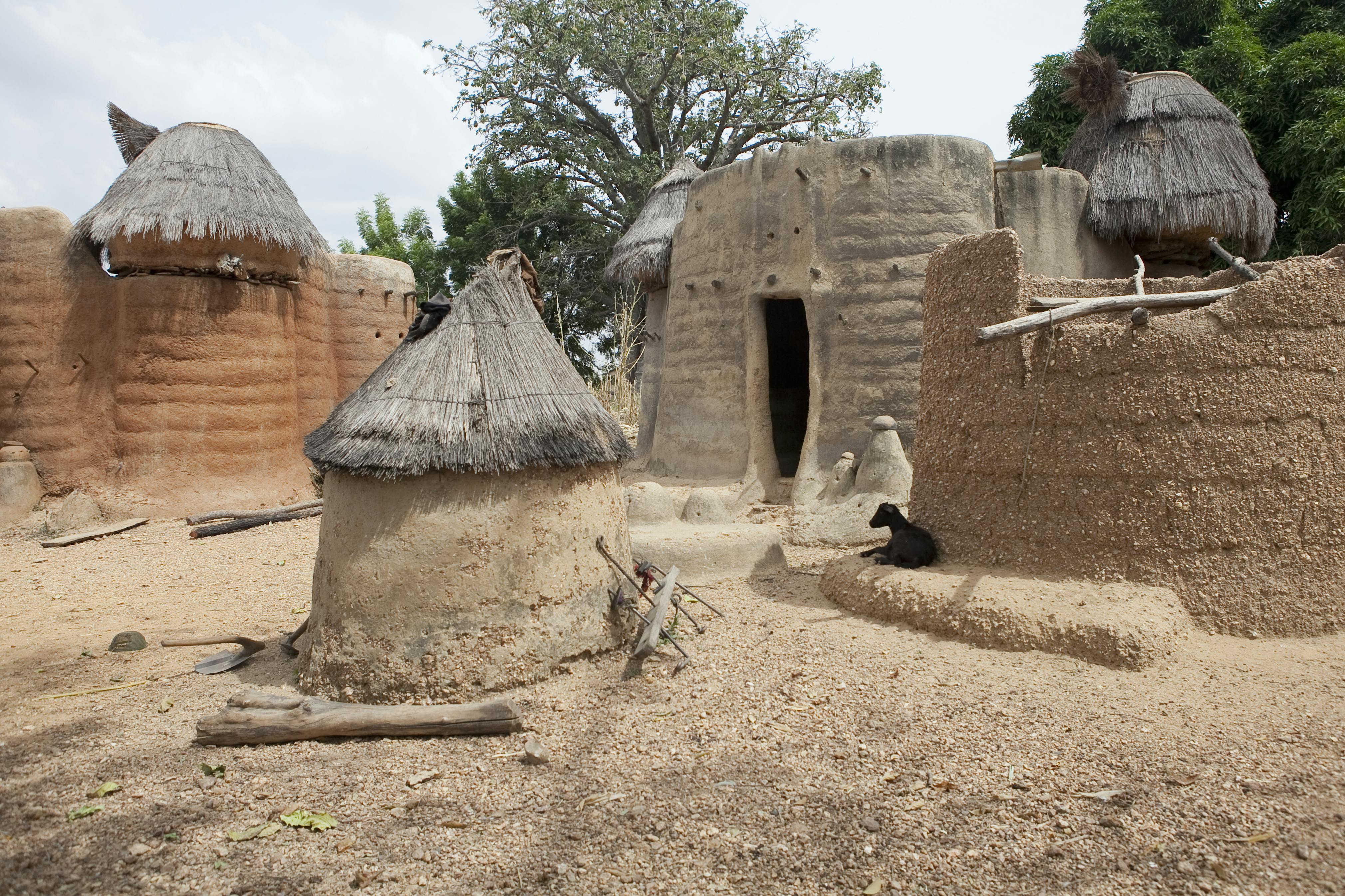 A Batammariba village in Togo, 2016. Photo credit: Damien Halleux Radermecker