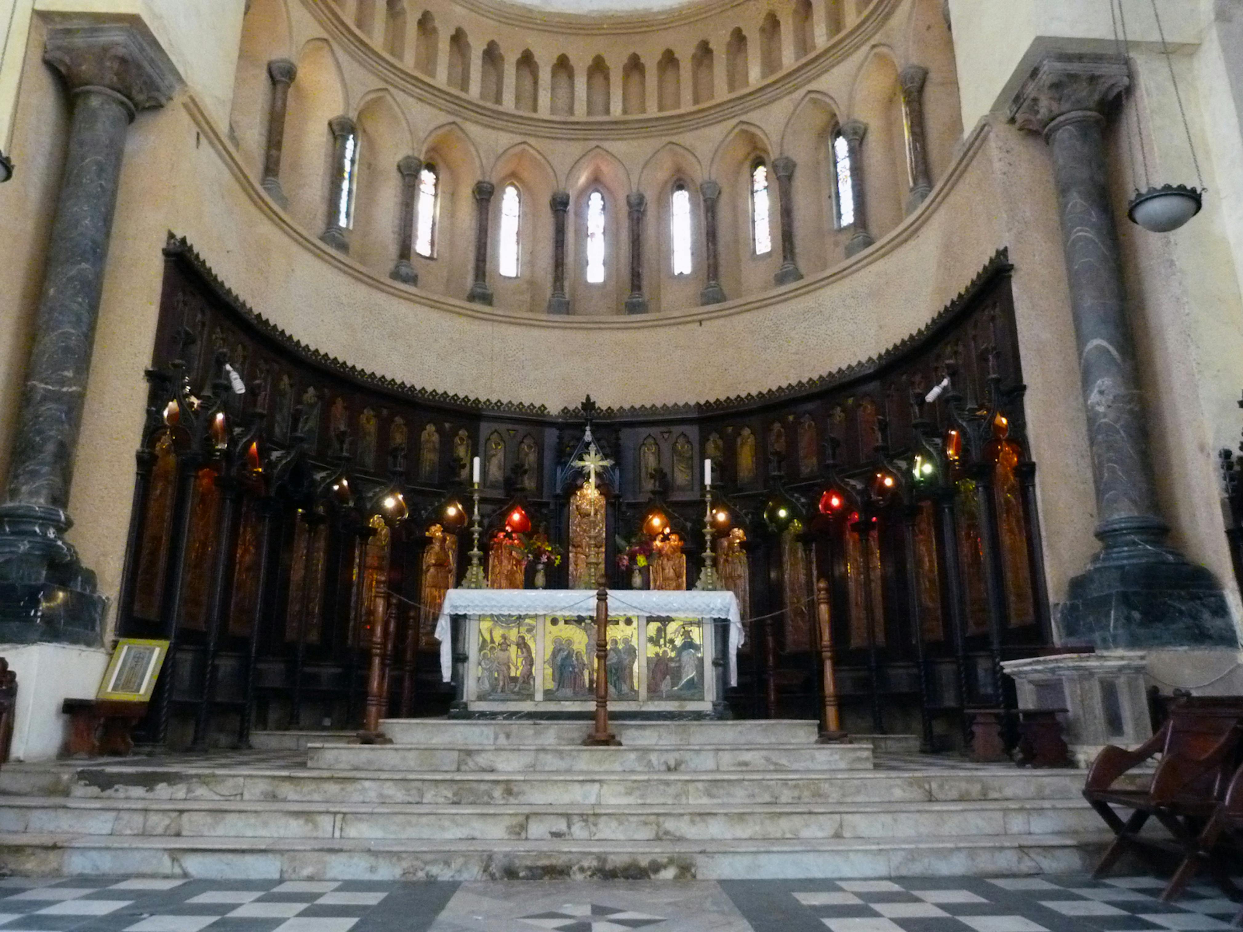 Christ Church Cathedral and Exhibition at the Former Slave Market Site