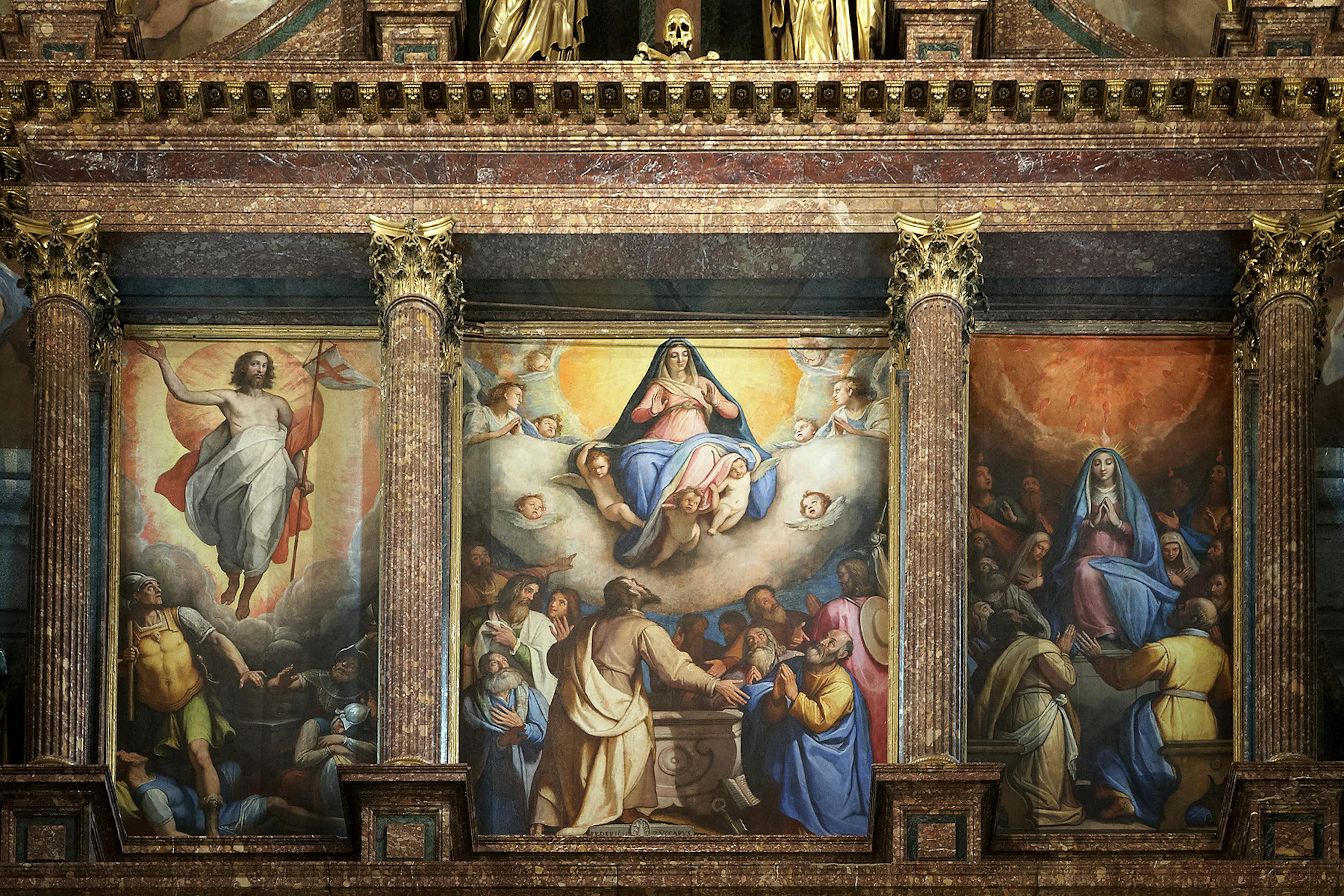 Basilica detail, post-conservation, 2009