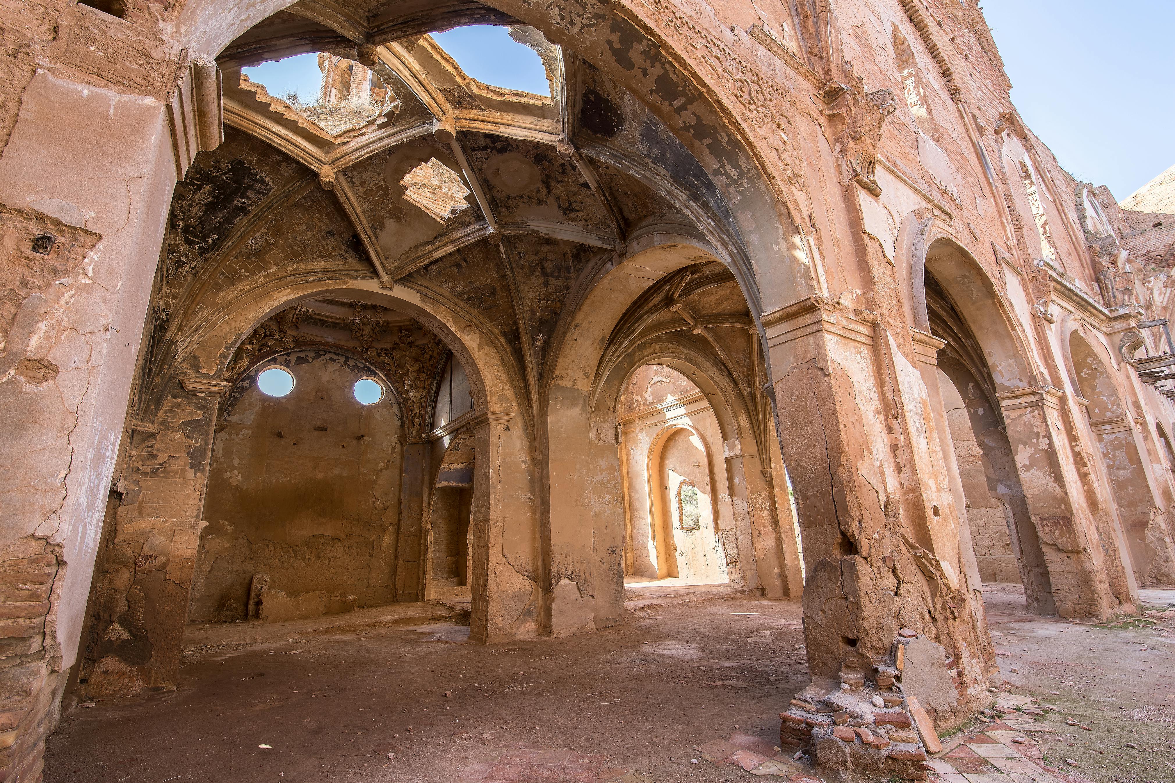 ruins Ruins of Old Belchite, Spain