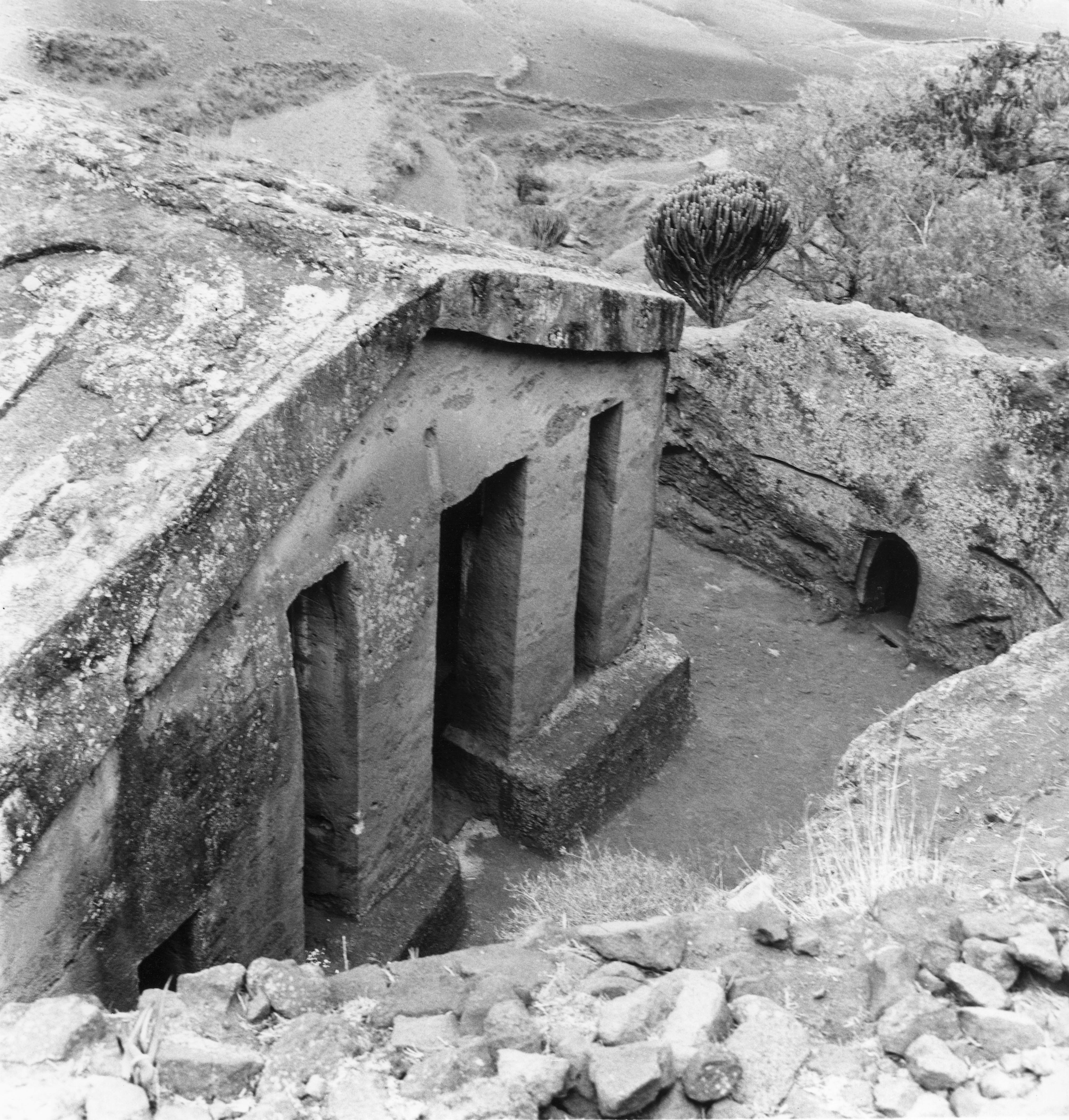 ETH Lalibela Ghenet Mariam facade c1970