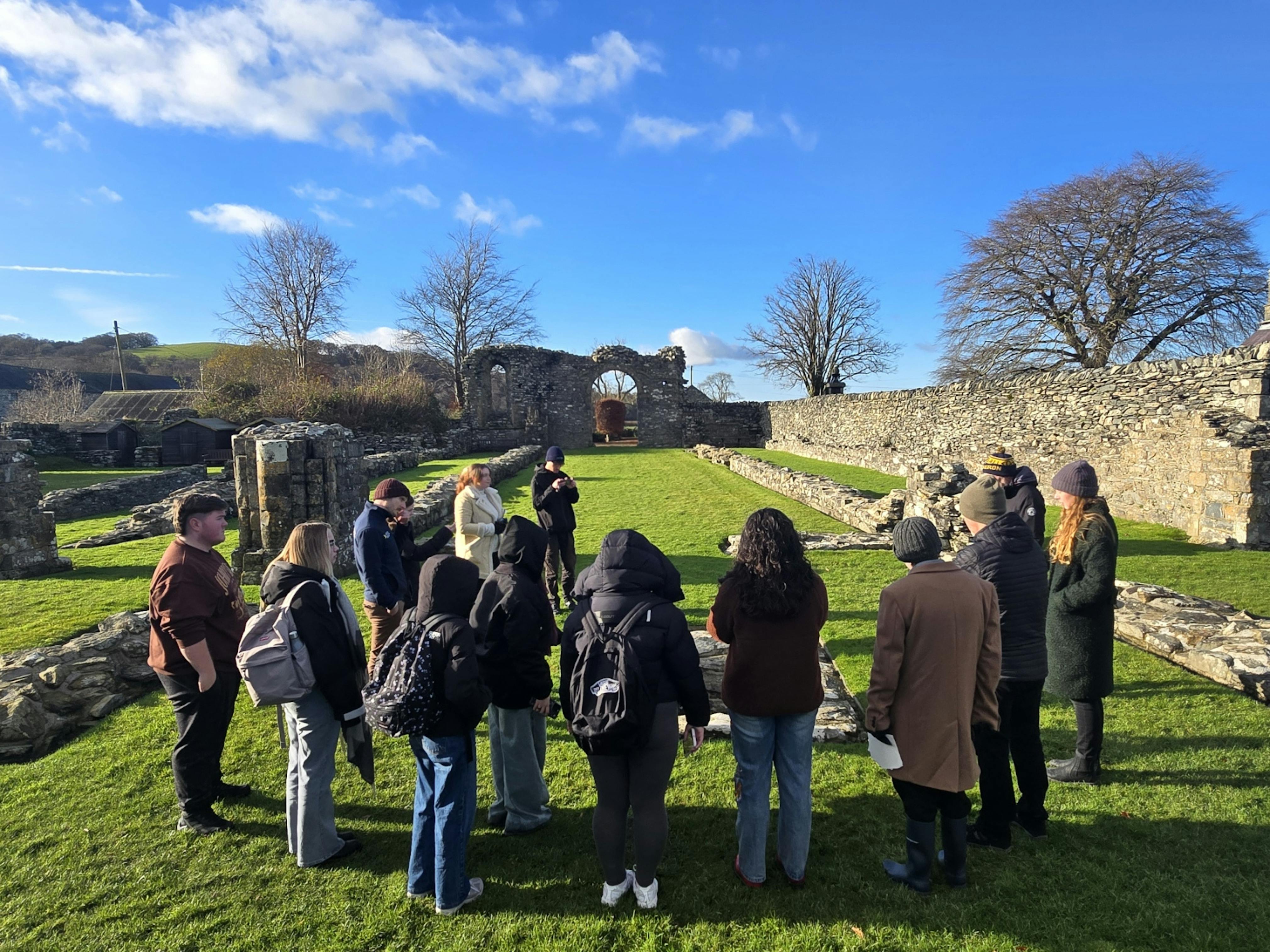 GBR_Strata Florida_Swansea Uni student visit 27 11 5