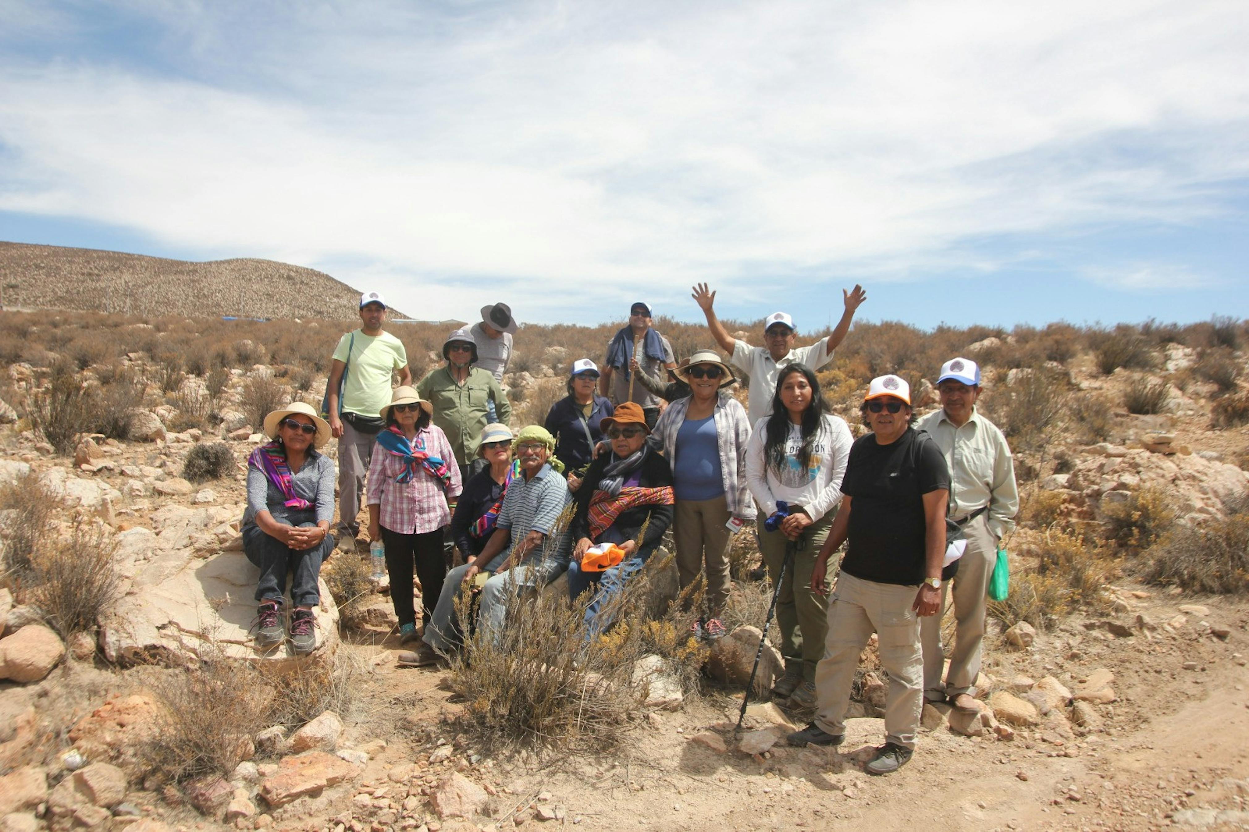 N 3 Comunidad de zapahuira salida de reconocimiento
