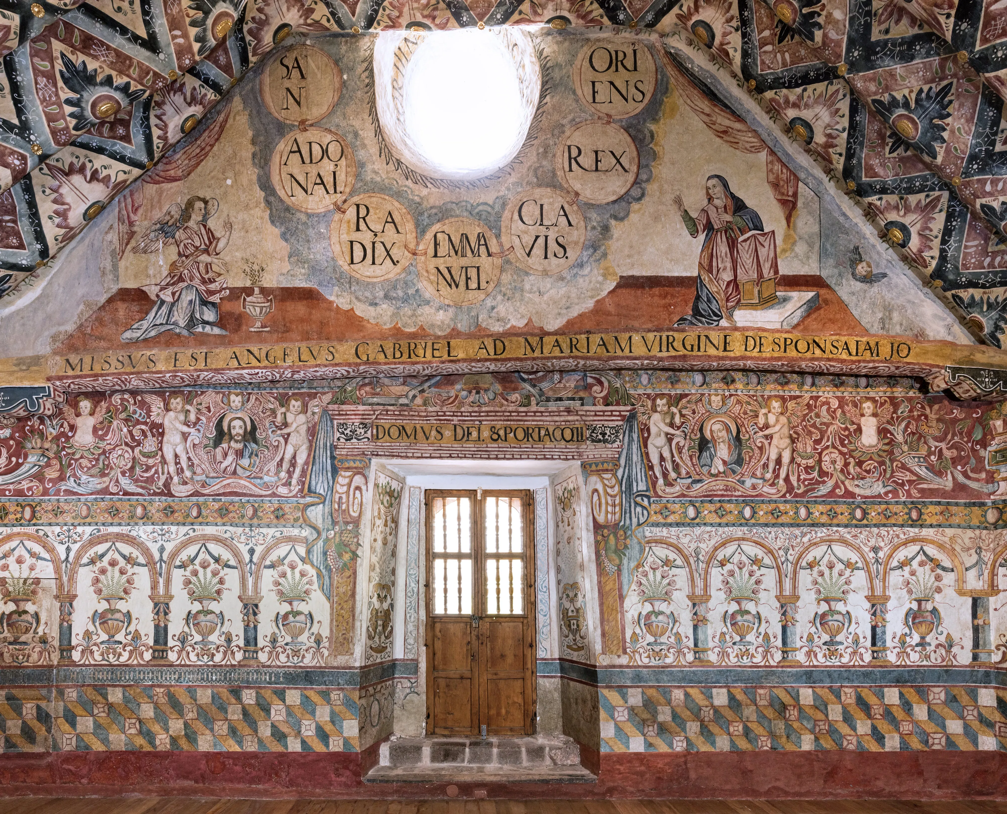 PER Andahuaylillas pintura mural