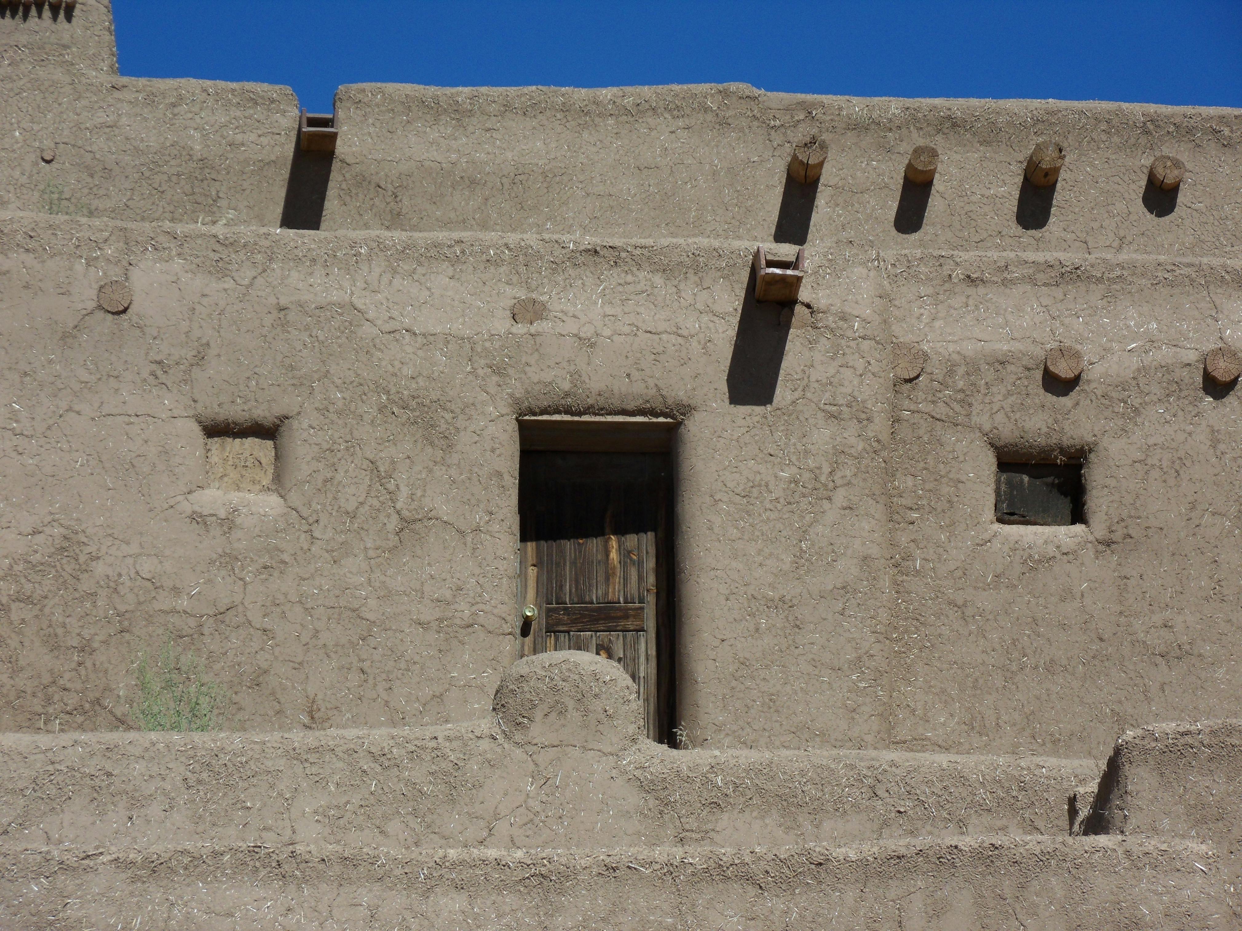 USA Taos Pueblo.
