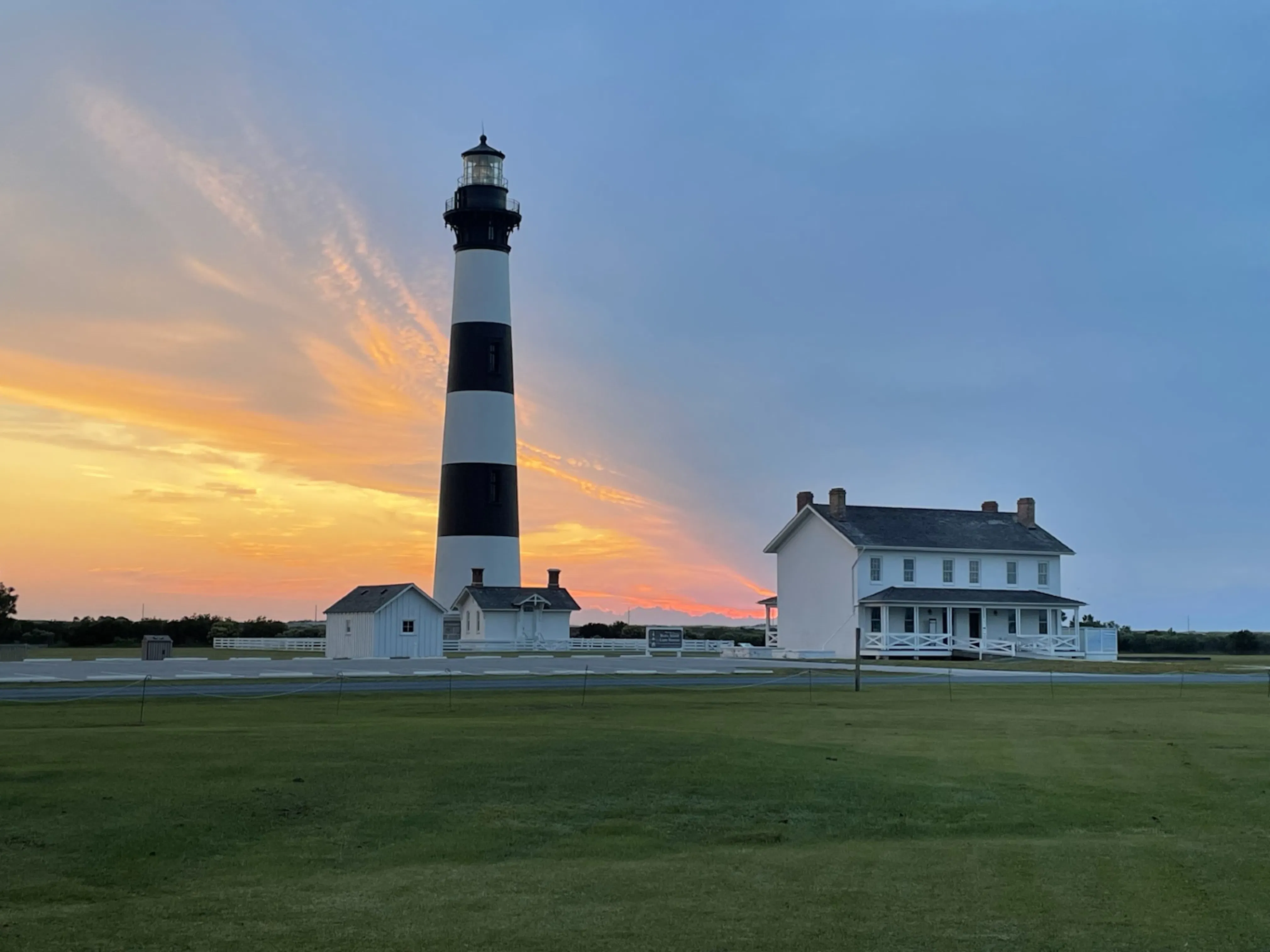 USA National Park Service Cape Hatteras National Seashore Lighthouse Sunrise
