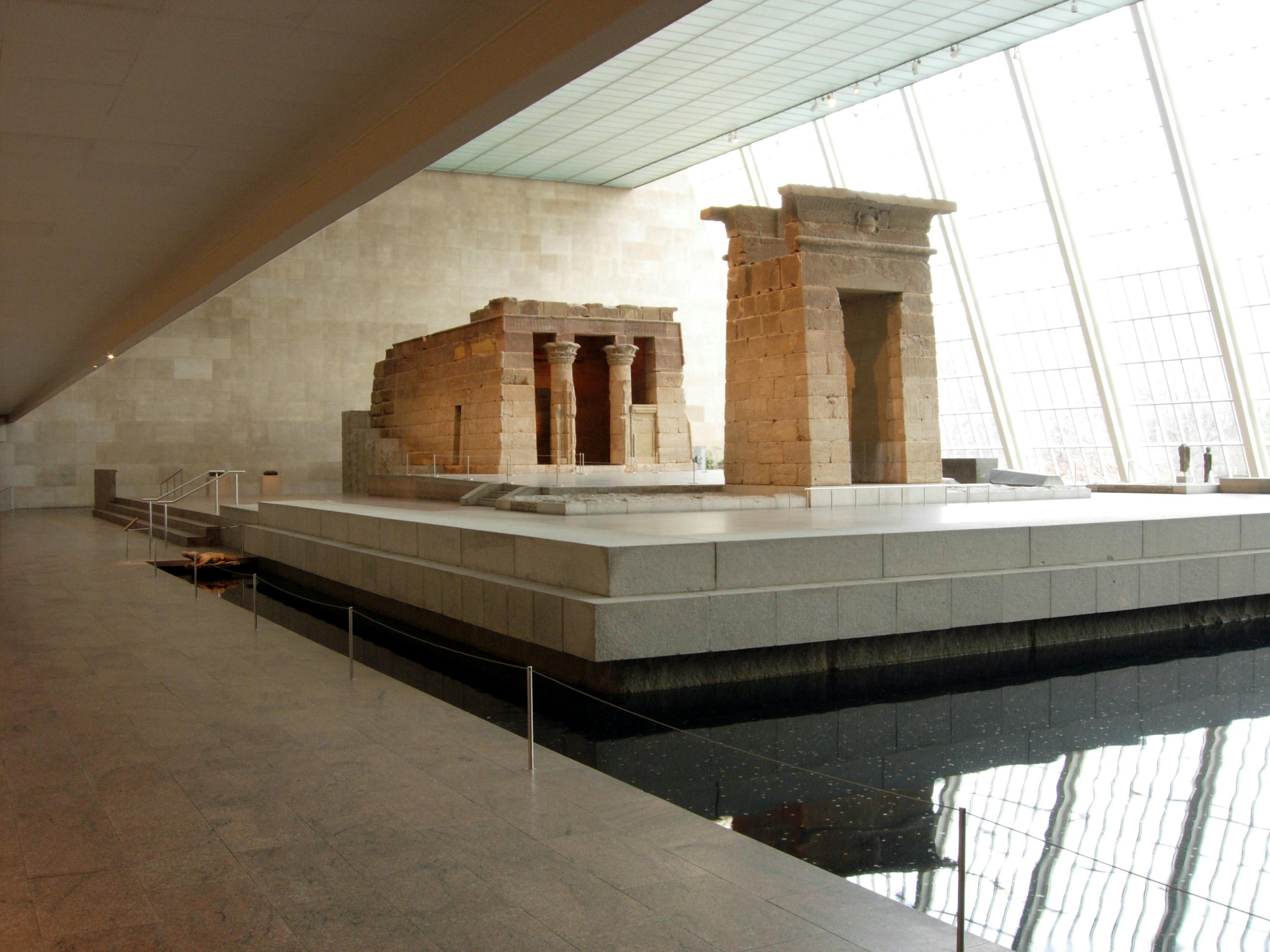USA The Met Temple of Dendur