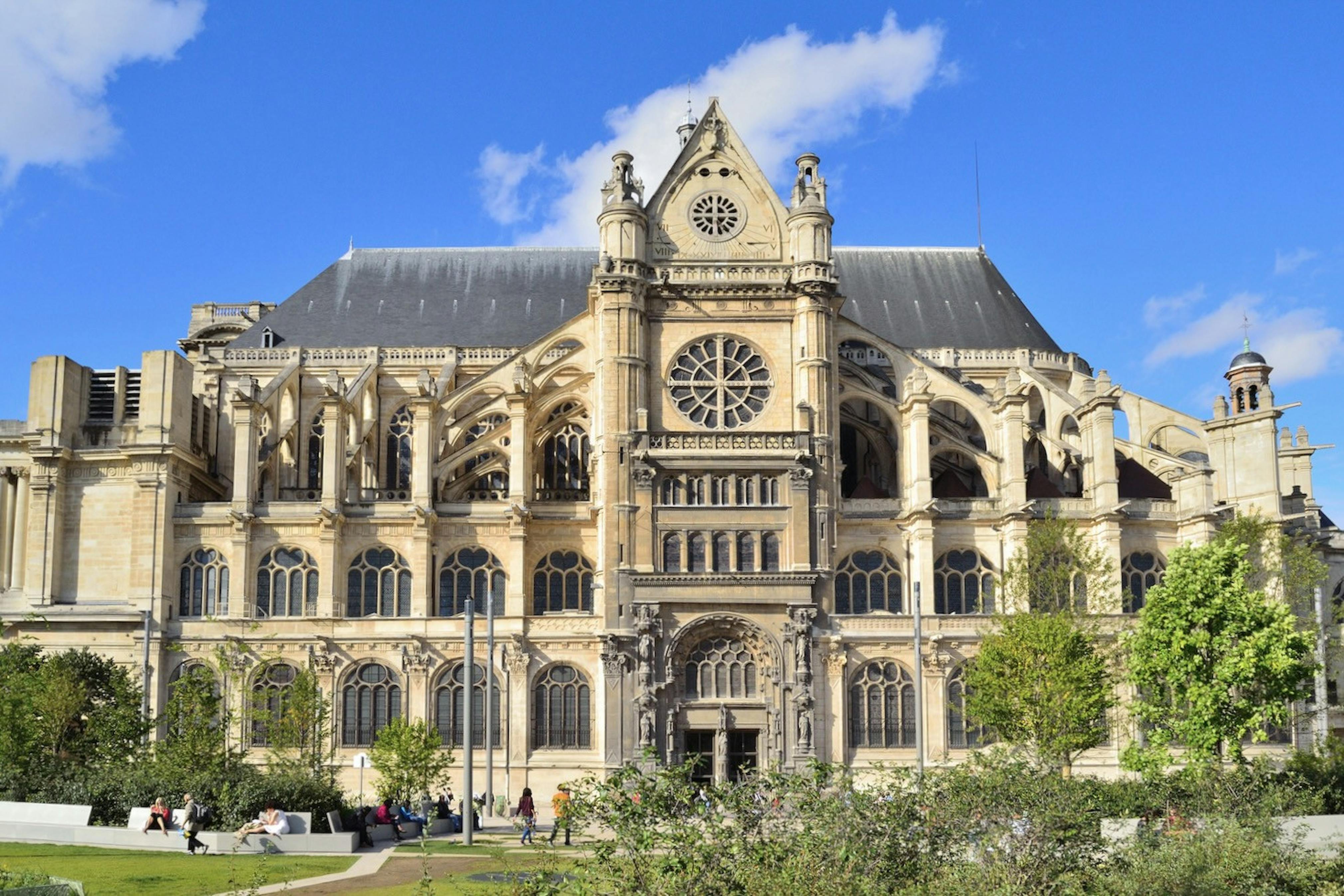 Church of Saint-Eustache in Paris, France.