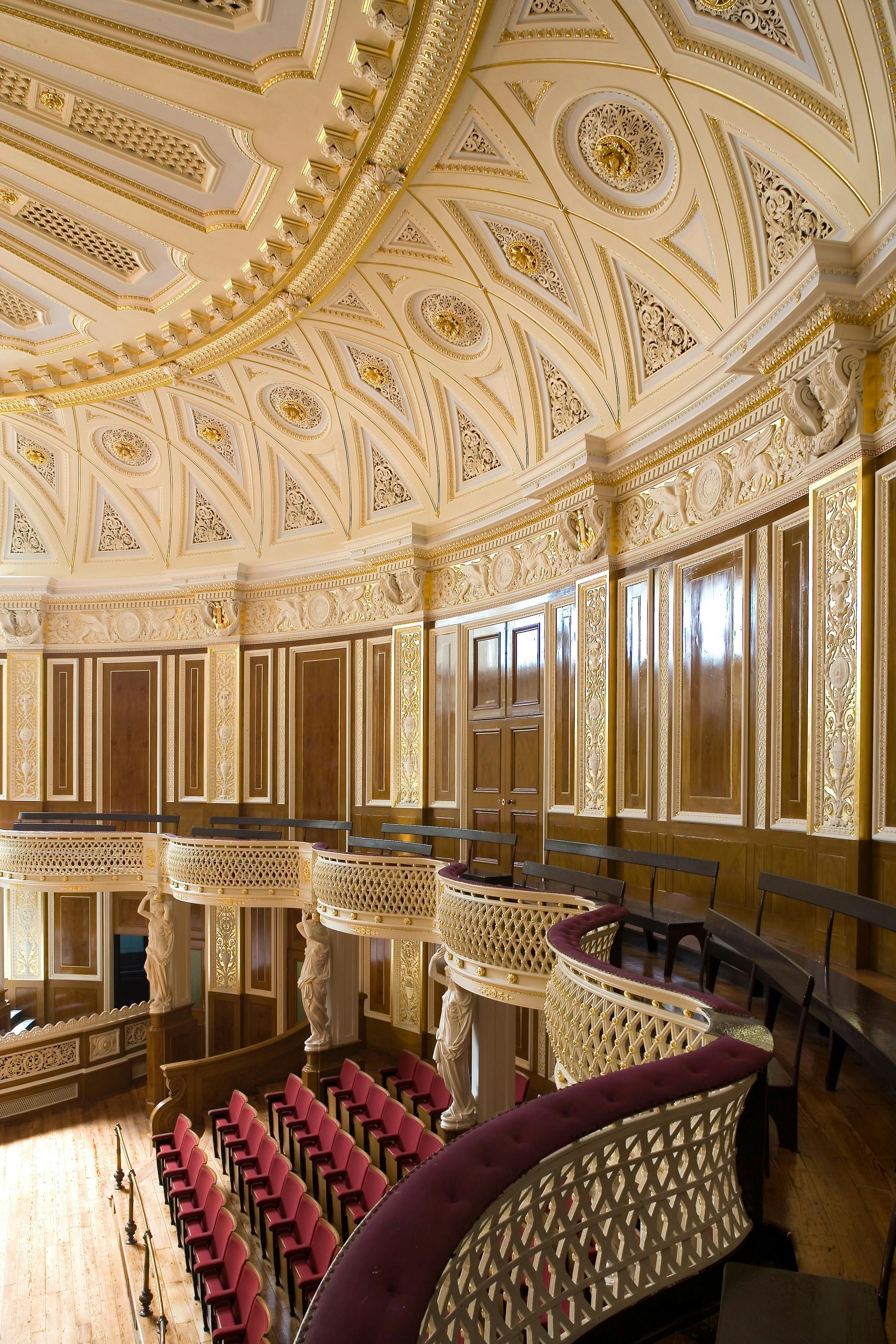 Completed small concert room, St. George's Hall, Liverpool, UK, 2006