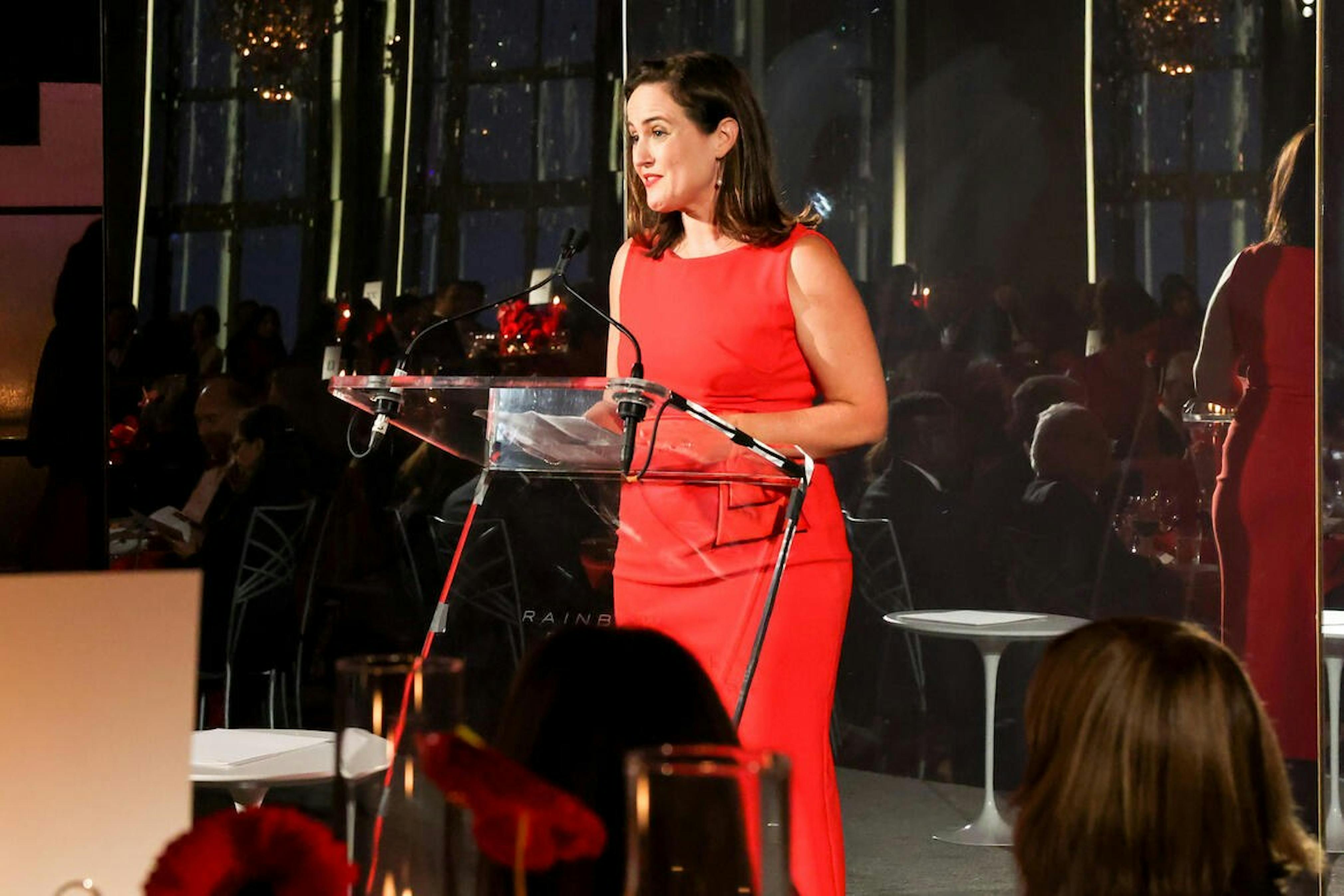 Bénédicte de Montlaur gives her remarks