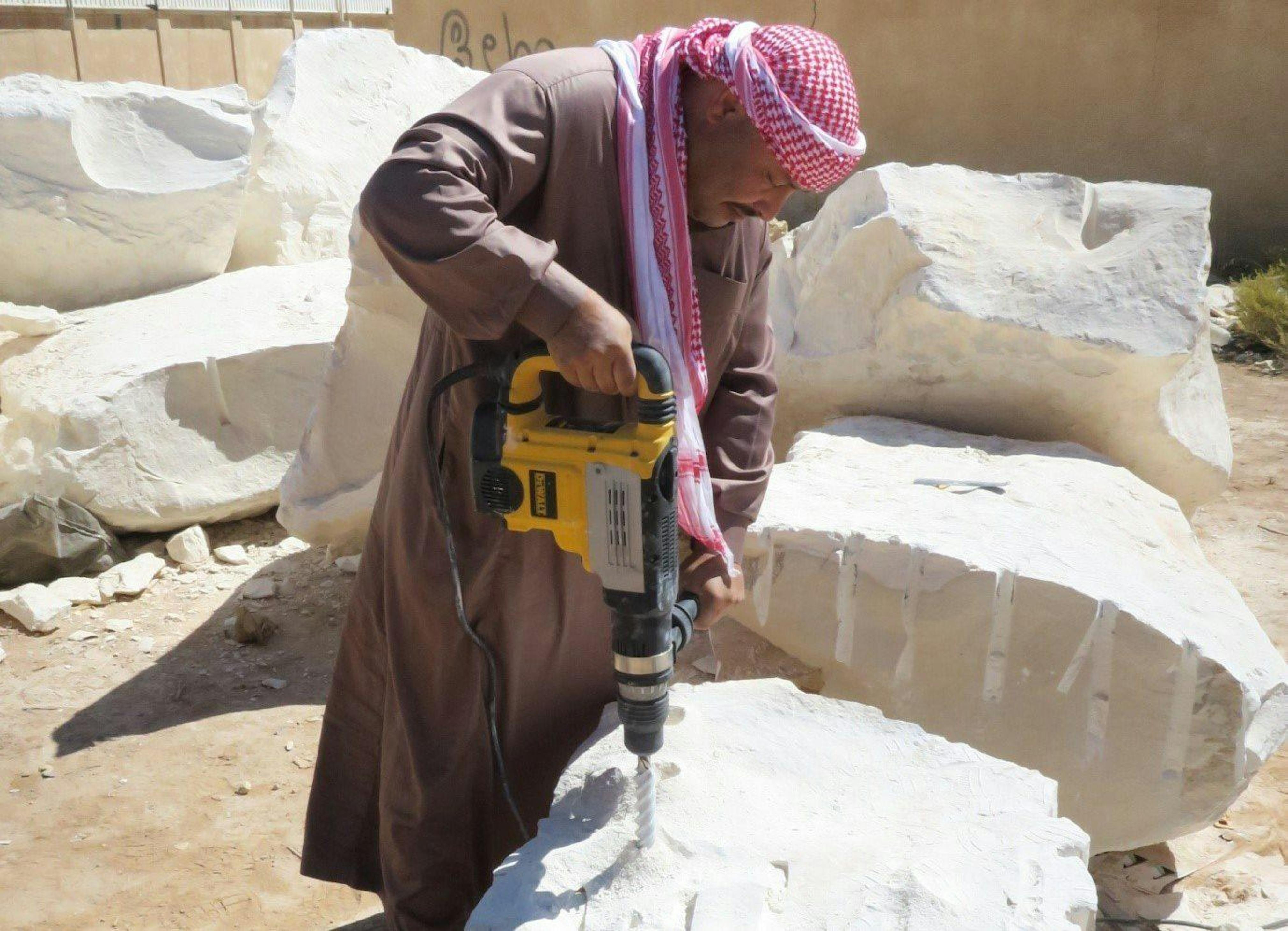 D3 jor syrian stone masonry training 5