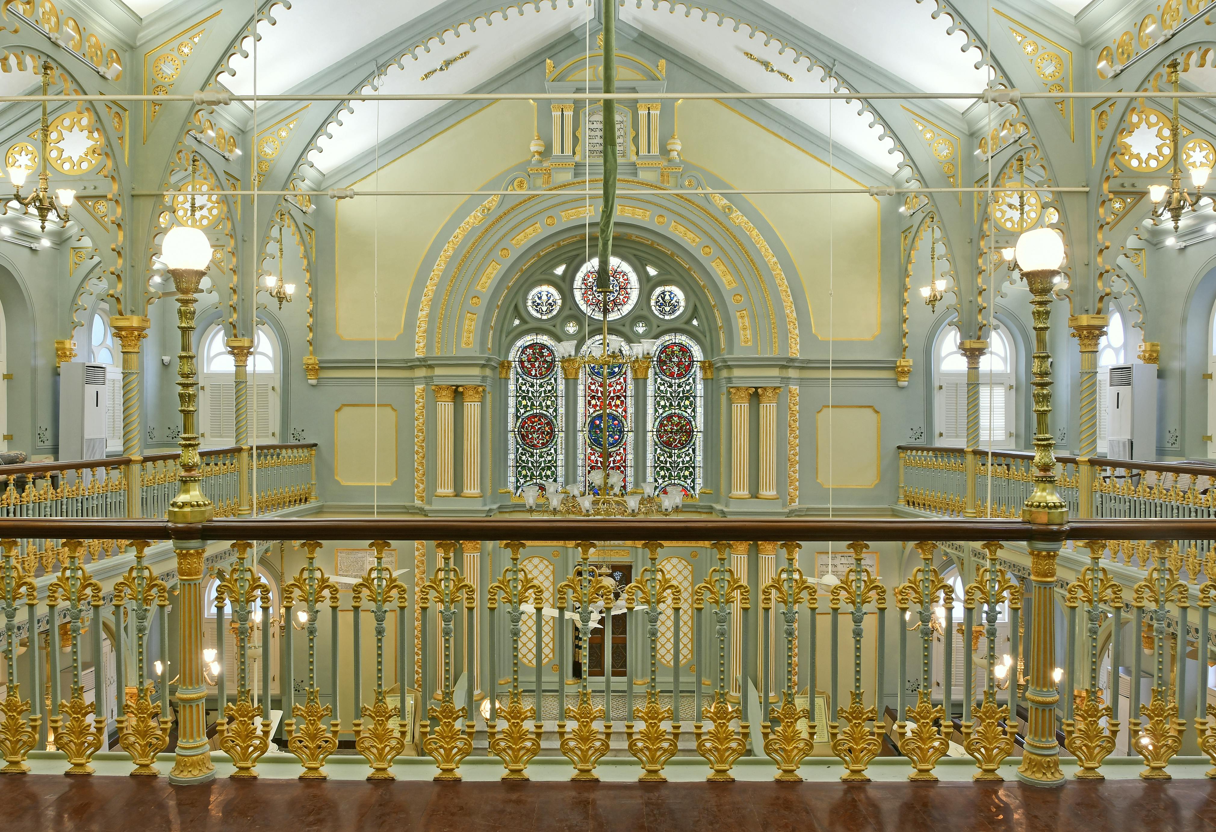 General interior view towards ark, 2019