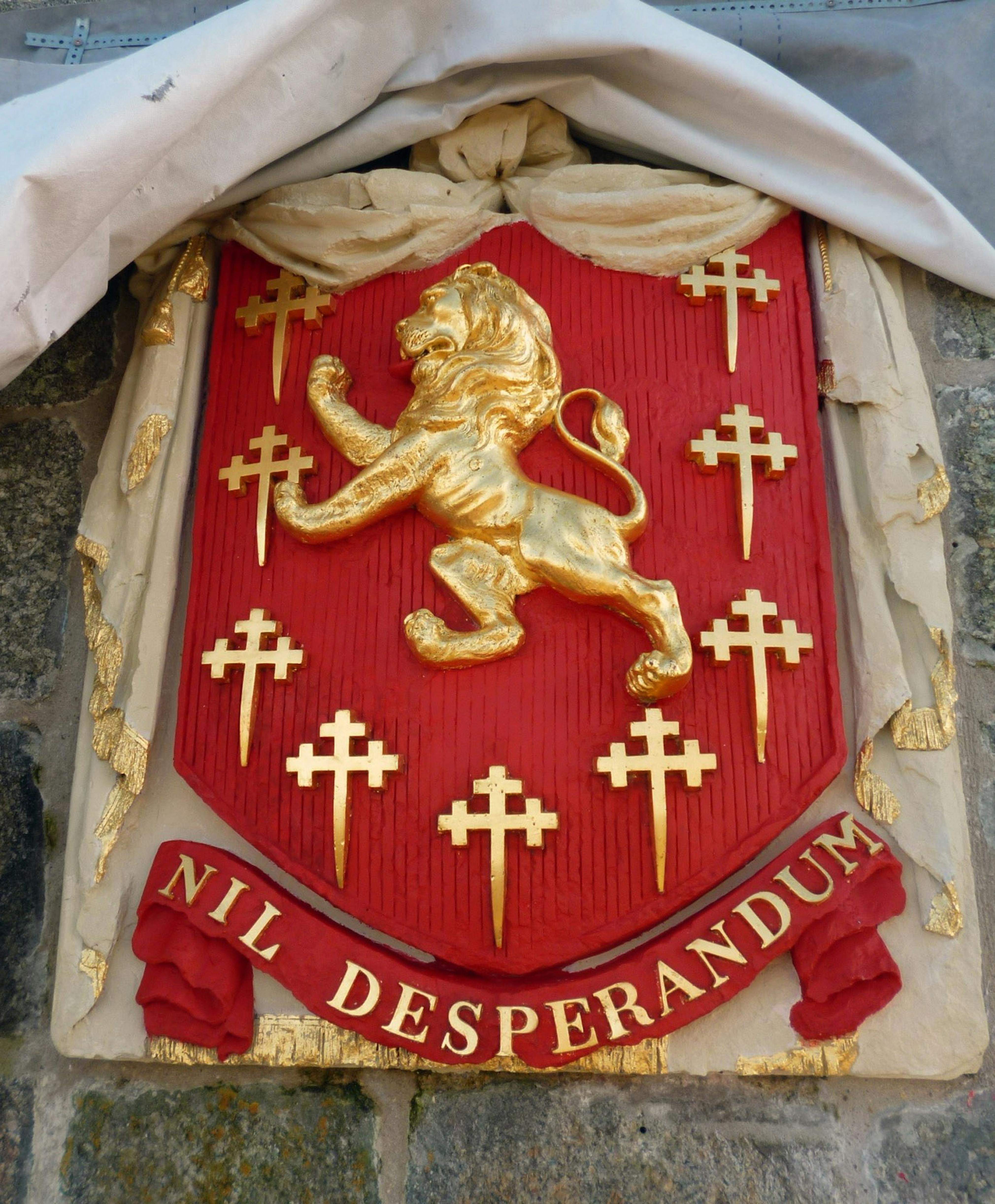 The shield after conservation  , 2013